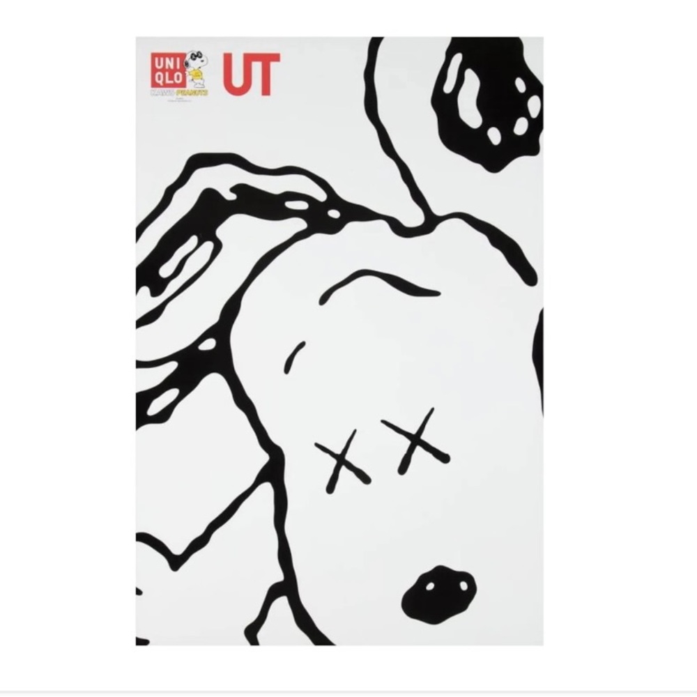 KAWS × Peanuts x Uniglo Poster #1